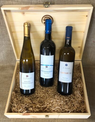 Gaffarelli DOP Trentino Pinot Grigio, DOP Trentino Gewürztraminer, Igp Vigneti delle Dolomiti Moscato